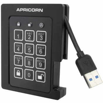 Apricorn 1TB AEGIS PADLOCK SSD FIPS **New Retail** EXT VALIDATED RUGGEDIZED