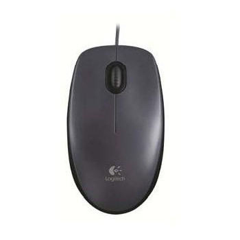 Logitech M90, Corded mouse, Black LGT-M90, Ambidextrous, Optical, USB, 1000 DPI, Black