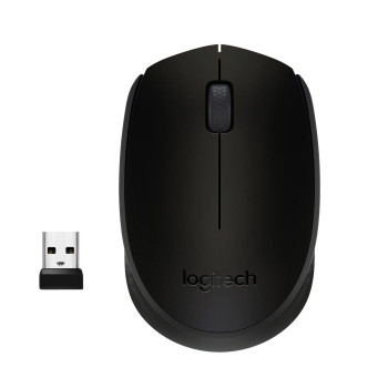 Logitech M171 Mouse, Wireless Black
