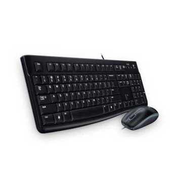 Logitech MK120 combo, Pan Nordic Wired Mouse and keyboard