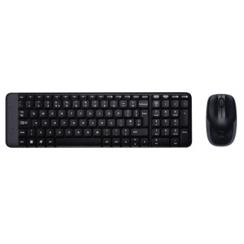 Logitech MK220 INT wireless keybd. **New Retail** QWERTY Keyboard & Mouse set