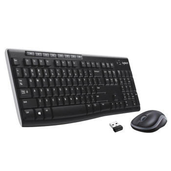 Logitech MK270 combo, EER Wireless, Black Mouse and keyboard