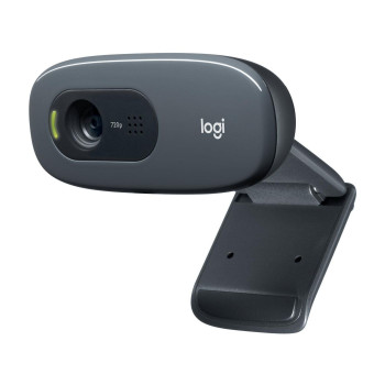 Logitech Webcam HD C270 Black C270 HD WEBCAM, 3 MP, 1280 x 720 pixels, 720p, USB 2.0, Black, Clip