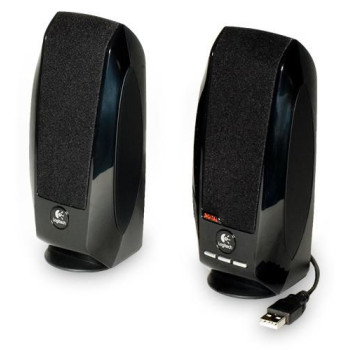 Logitech Speakers USB S-150 Black S150, 2.0 channels, Wired, 1.2 W, 90 - 20000 Hz, Black