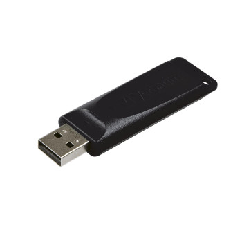 Verbatim Store'N'Go Slider 16 GB Slider - USB Drive 16 GB - Black, 16 GB, USB Type-A, 2.0, 10 MB/s, Slide, Black