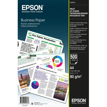 Epson BUSINESS PAPER 80GSM 500 CONSUMABLES: A4.80G/M