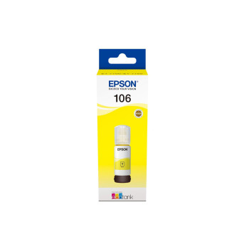 Epson 106 EcoTank Yellow ink bottle 106 EcoTank Yellow ink bottle, Original, Pigment-based ink, Yellow, Epson, - EcoTank ET-7750