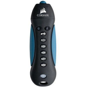 Corsair FLASH PADLOCK 3 16GB Padlock 3 16GB, 16 GB, USB Type-A, 3.2 Gen 1 (3.1 Gen 1), Cap, 150 g, Black,Blue