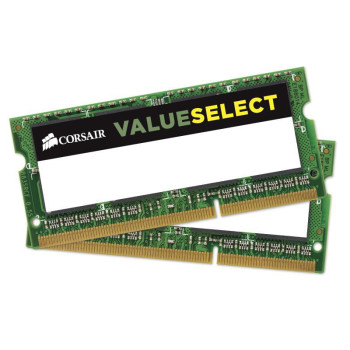 Corsair 2x 4GB, DDR3L, 1600MHz 2x 4GB, DDR3L, 1600MHz, 8 GB, 2 x 4 GB, DDR3, 1600 MHz, 204-pin SO-DIMM, Green