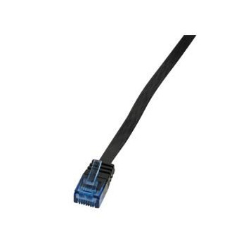 LogiLink CP0134B networking cable Black 1 m Cat5e U/UTP (UTP)