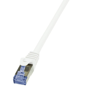 LogiLink 7.5m Cat.6A 10G S/FTP networking cable White Cat6a S/FTP (S-STP)