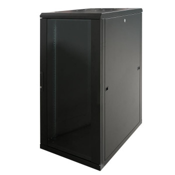 LogiLink D22S68B rack cabinet Freestanding rack Black