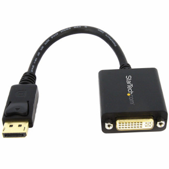 StarTech.com DISPLAYPORT TO DVI ADAPTER DisplayPort to DVI Video Adapter Converter, 0.152 m, Display Port, DVI, Male, Female, St