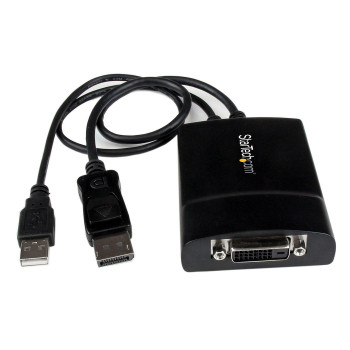 StarTech.com DP TO DVI DL ACTIVE ADAPTER DisplayPort to DVI Dual Link Active Video Adapter Converter - DP to DVI-D - 2560x1600, 