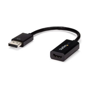 StarTech.com DISPLAYPORT TO HDMI 4K ADAPTER DisplayPort to HDMI Adapter - 4K 30Hz Active DisplayPort to HDMI Video Converter - D