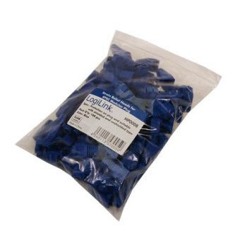 LogiLink MP0008 cable boot Blue 100 pc(s)
