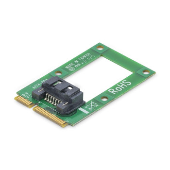 StarTech.com MSATA TO SATA ADAPTER CARD mSATA to SATA HDD / SSD Adapter - Mini SATA to SATA Converter Card, mSATA, SATA, Green, 