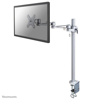 Neomounts by Newstar LCD/TFT desk mount 10 - 30", Clamp Silver, 70 cm pole