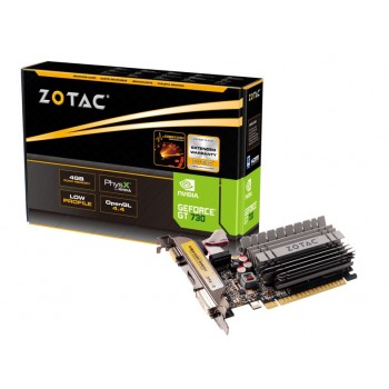 Karta graficzna ZOTAC GT 730 ZONE Edition Low Profile 4GB DDR3