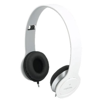 LogiLink Headset stereo 3,5mm&6,3mm wht