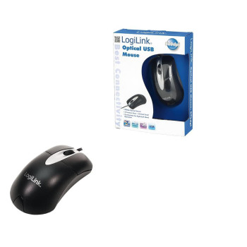 LogiLink Optic USB (bk) Mouse optical USB, Optical, USB, 800 DPI, Black