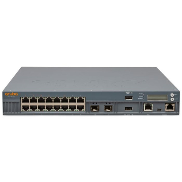 Hewlett Packard Enterprise Aruba 7010 (RW) 16p 150W PoE+ **New Retail** 10/100/1000BASE-T 1G Base-X SFP Hewlett Packard Enterprise Aruba 7010 (RW) 16p 150W PoE+ **New Retail** 10/100/1000BASE-T 1G Base-X SFP