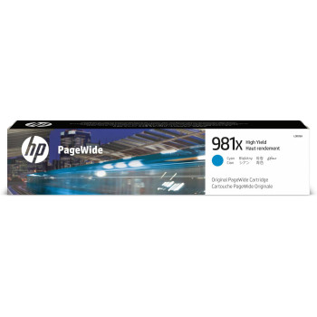 HP Toner 981X Cyan 10,000 pages, 114 ml