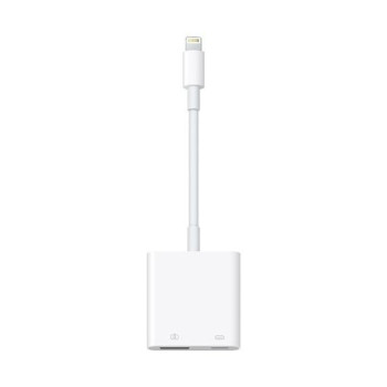 Apple Lightning to USB 3 Camera Lightning/USB 3, Lightning, White