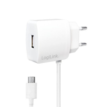 LogiLink PA0146W mobile device charger White Indoor
