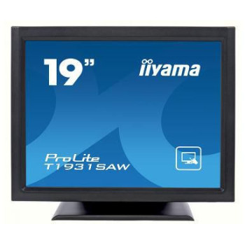 iiyama 19IN Surface 1280x1024 Acoustic Wave Touch Screen Speakers, VGA, DisplayPort, HDMI, 230cd/m2 - with touch