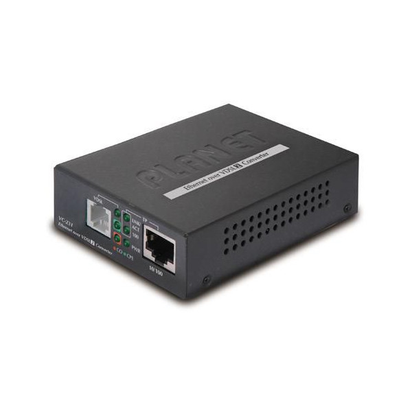 Planet 100/100 Mbps Ethernet to VDSL2 Converter - 30a profile (EU) Planet 100/100 Mbps Ethernet to VDSL2 Converter - 30a profile (EU)