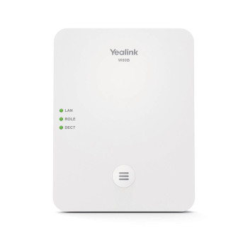 Yealink W80B DECT base station White W80B, 1.8 - 1.9 W80B, 1.8 - 1.9 GHz, 300 m, SNTP/NTP, VLAN, SIP v1, SIP v2, UDP/TCP/TLS, DH