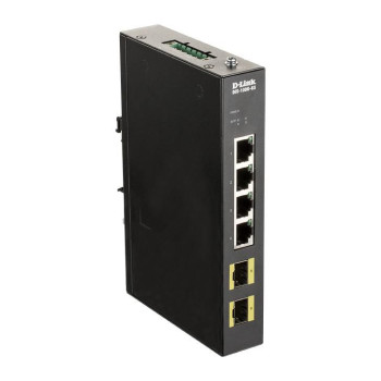 D-Link 4-port Gigabit Industrial Switch including 2 x 100/1000M SFP DIS-100G-6S, Managed, Gigabit Ethernet (10/100/1000)