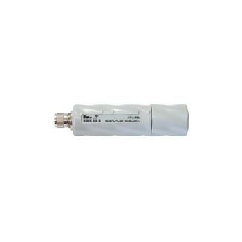 MikroTik Groove 52 with N-male connector, High Gain Single Chain 2.4GHz / 5GHz 802.11abgn wireless Groove 52, 10,100 Mbit/s, 9 -