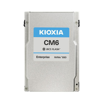 Toshiba Kioxia CM6-V - 3200 GB - 2.5" - 6900 MB/s - 64 Gbit/s - PCIe Gen4 x4 NVMe 1.4 BiCS FLASH 3D TLC