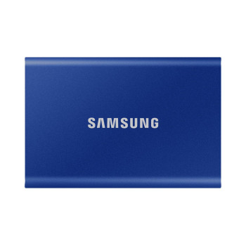 Samsung Portable SSD T7 2000 GB Blue Portable SSD T7, 2000 GB, USB Type-C, 3.2 Gen 2 (3.1 Gen 2), 1050 MB/s, Password protection