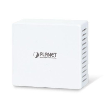 Planet 1200Mbps 802.11ac Wave 2 Dual Band In-wall Wireless Access Point, 802.3at PoE PD, 3 10/100/1000T LAN, 1 RJ11, 802.1Q VLAN