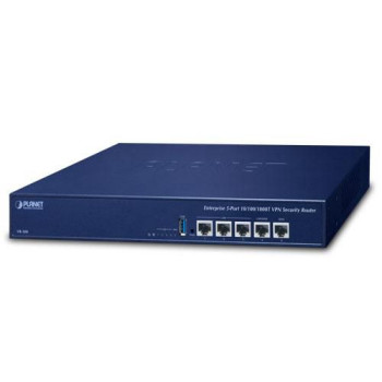 Planet Enterprise 5-Port 10/100/1000T VPN Security Router Dual-WAN Failover and Load Balancing Enterprise 5-Port, Ethernet WAN,