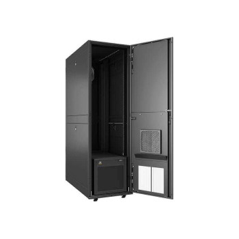 Vertiv VRC-S integrated micro data center 42U 600x1200 with 3,5kW self-contained cooling, managed rPDU VRCS3300-230V, Black, 750