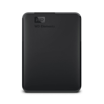 Western Digital Elements Portable external hard drive 5000 GB Black Elements Portable, 5000 GB, 3.2 Gen 1 (3.1 Gen 1), Black