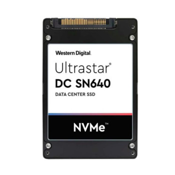 Western Digital Ultrastar DC SN640 2.5" 1920 GB PCI Express 3.1 3D TLC NAND NVMe Ultrastar DC SN640, 1920 GB, 2.5", 3100 MB/s