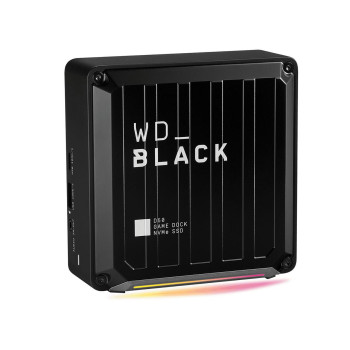 Western Digital D50 Wired Thunderbolt 3 Black D50, Wired, Thunderbolt 3, 3.5 mm, 10,100,1000 Mbit/s, Black, 1000 GB