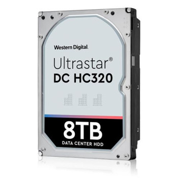 Western Digital Ultrastar DC HC320 8TB HDD SAS Ultra 256MB 7200RPM 4KN TCG P3 DC HC320 3.5inch 26.1mm Bulk - HUS728T8TAL4201