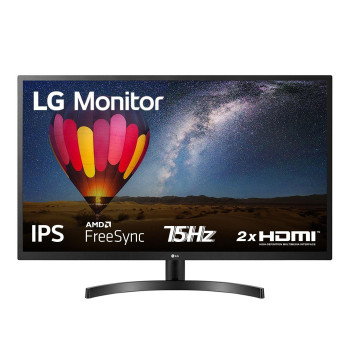 LG LED Monitor 32inch 32MN500M-B, 80 cm (31.5"), 1920 x 1080 pixels, Full HD, LCD, 5 ms, Black
