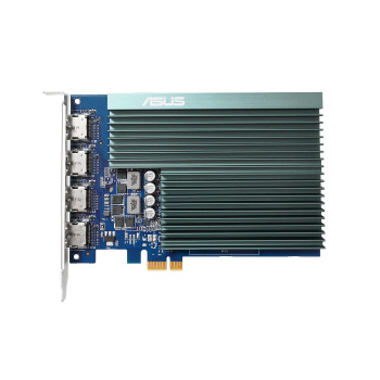 Asus GT730-4H-SL-2GD5//GT730 HDMI 2G GT730-4H-SL-2GD5, GeForce GT 730, 2 GB, GDDR5, 5010 MHz, 3840 x 2160 pixels, PCI Express 2.