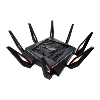 Asus GT-AX11000 AIMESH Rapture GT-AX11000, Wi-Fi 5 (802.11ac), Tri-band (2.4 GHz / 5 GHz / 5 GHz), Ethernet LAN, Black, Tabletop