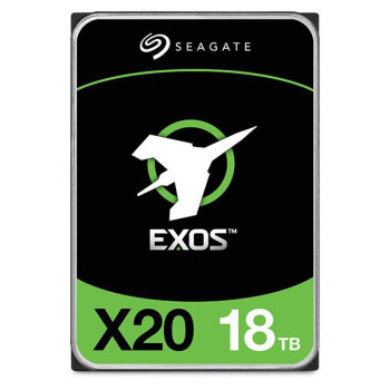Seagate Exos X20 18TB HDD SAS 12Gb/s 7200RPM 256MB cache 3.5inch 24x7 512e/4KN Standard