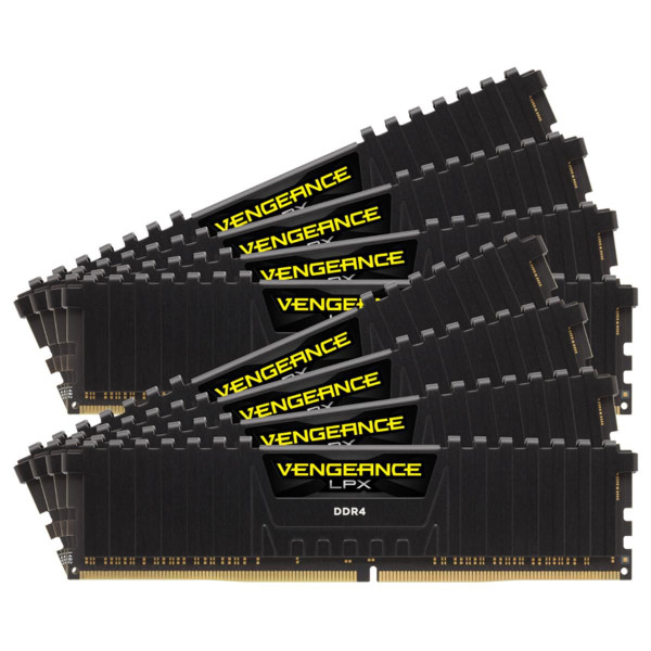 Corsair Gx4M8D3600C18 Memory Module 256 Gb 8 X 32 Gb Ddr4 3600 Mhz Corsair Gx4M8D3600C18 Memory Module 256 Gb 8 X 32 Gb Ddr4 3600 Mhz