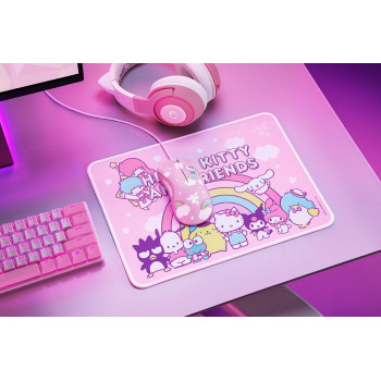 Razer Deathadder Essential + Goliathus Mouse Mat Bundle - Hello Kitty And Friends Edition