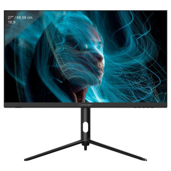 LC-POWER Computer Monitor 68.6 Cm (27") 3840 X 2160 Pixels 4K Ultra Hd Lcd Black